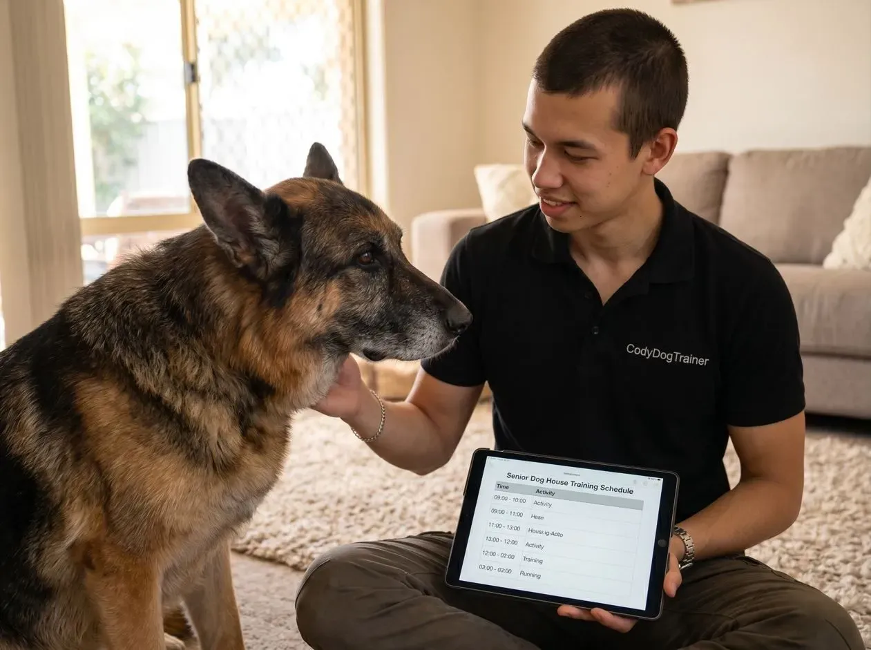 House Training Schedule For Senior Dogs With Bladder Weakness Thumbnail