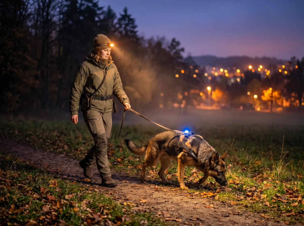 How To Condition Search And Rescue Dogs For Nighttime Operations Thumbnail