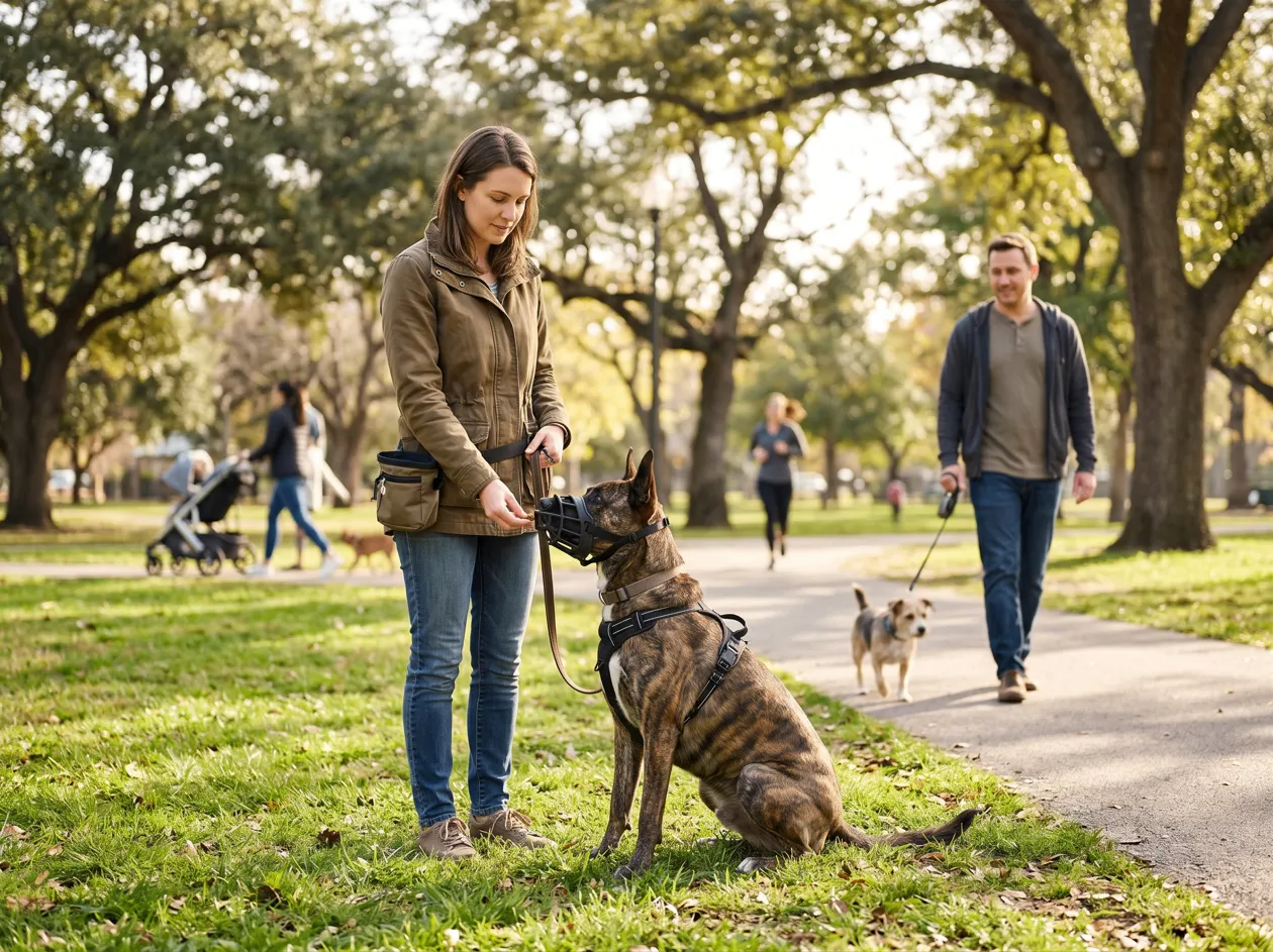 How To Socialize Aggressive Adult Dogs At Public Parks Thumbnail