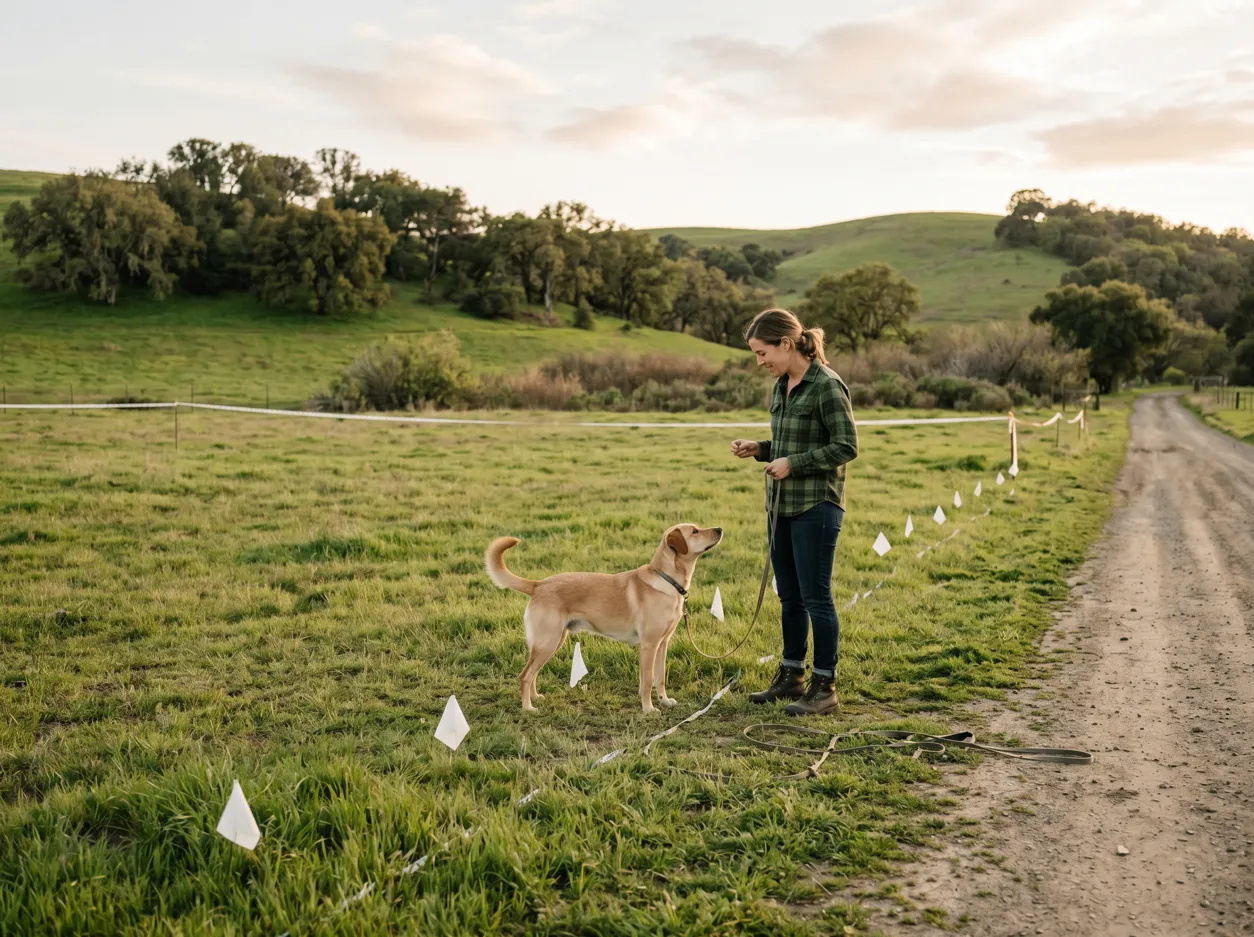 Boundary Training Protocols For Unfenced Rural Property Lines