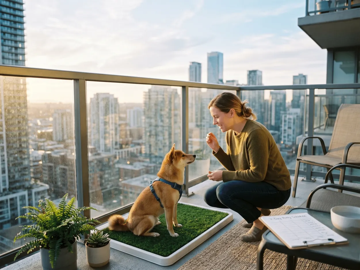 Seven Day Potty Training Schedule For High Rise Apartment Dogs