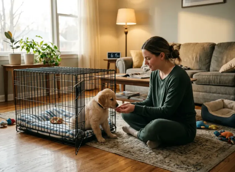 5 Week Puppy Sleep Training Schedule