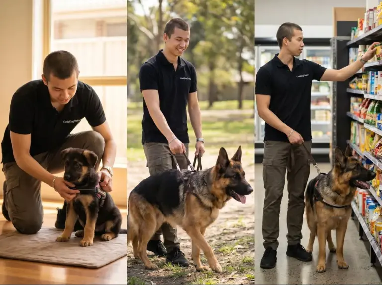 Three Phase Mobility Support Training For Certified Assistance Dogs
